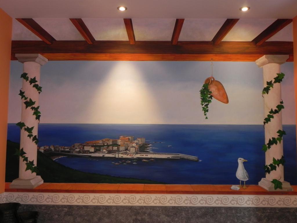 Hotel Restaurante Pizzeria Abc Laracha Exteriér fotografie